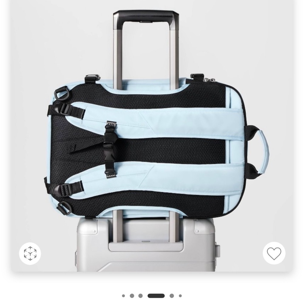 Open Story Blue Travel Backpack - Picture 4 of 6